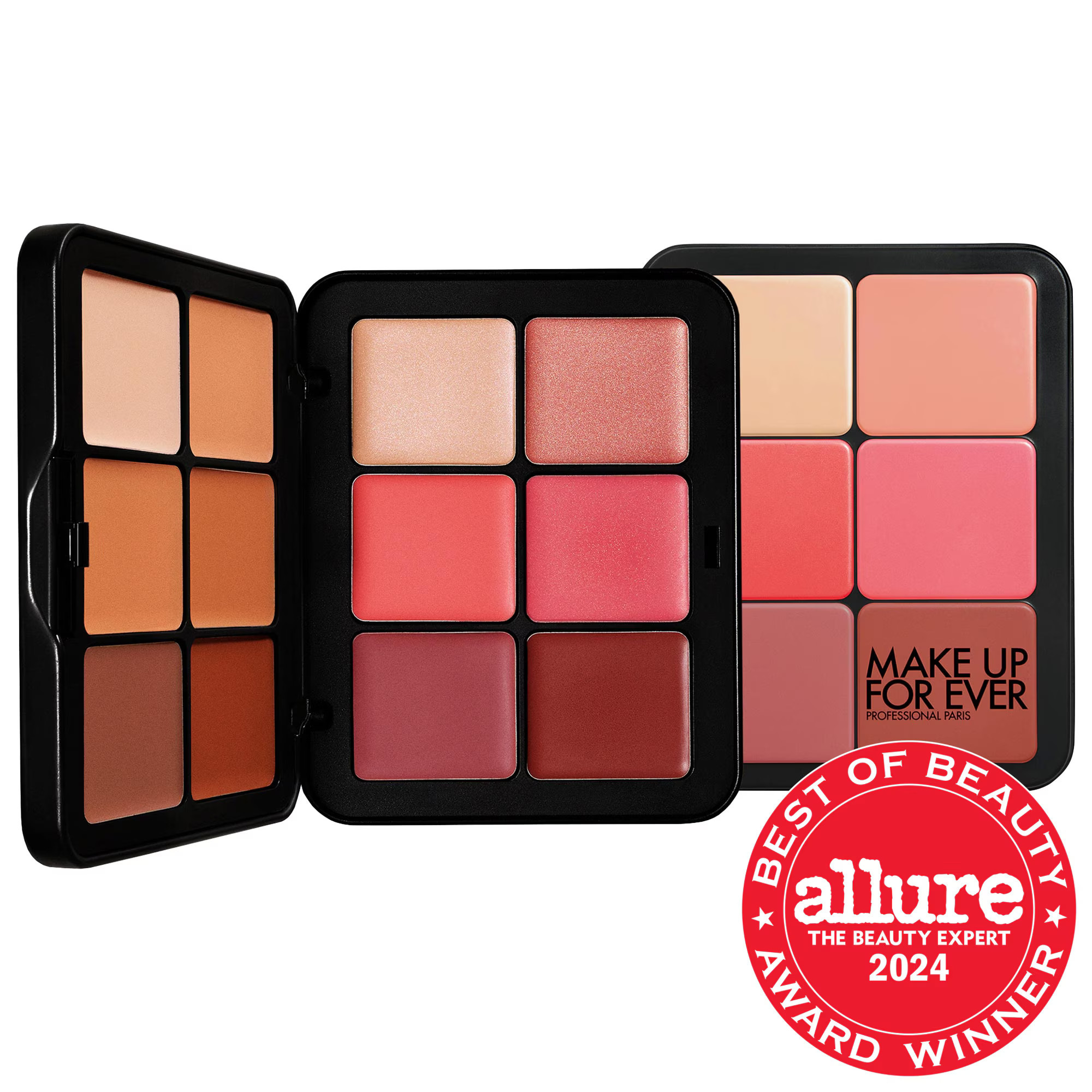 MAKE UP FOR EVER HD Skin Face Essentials - Longwear Full Face Cream Palette Palette 1: Light to Medium Full Size | Sephora (US)