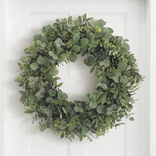 Mixed Eucalyptus Wreath | Grandin Road | Grandin Road