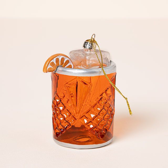 Negroni Cocktail Ornament | UncommonGoods