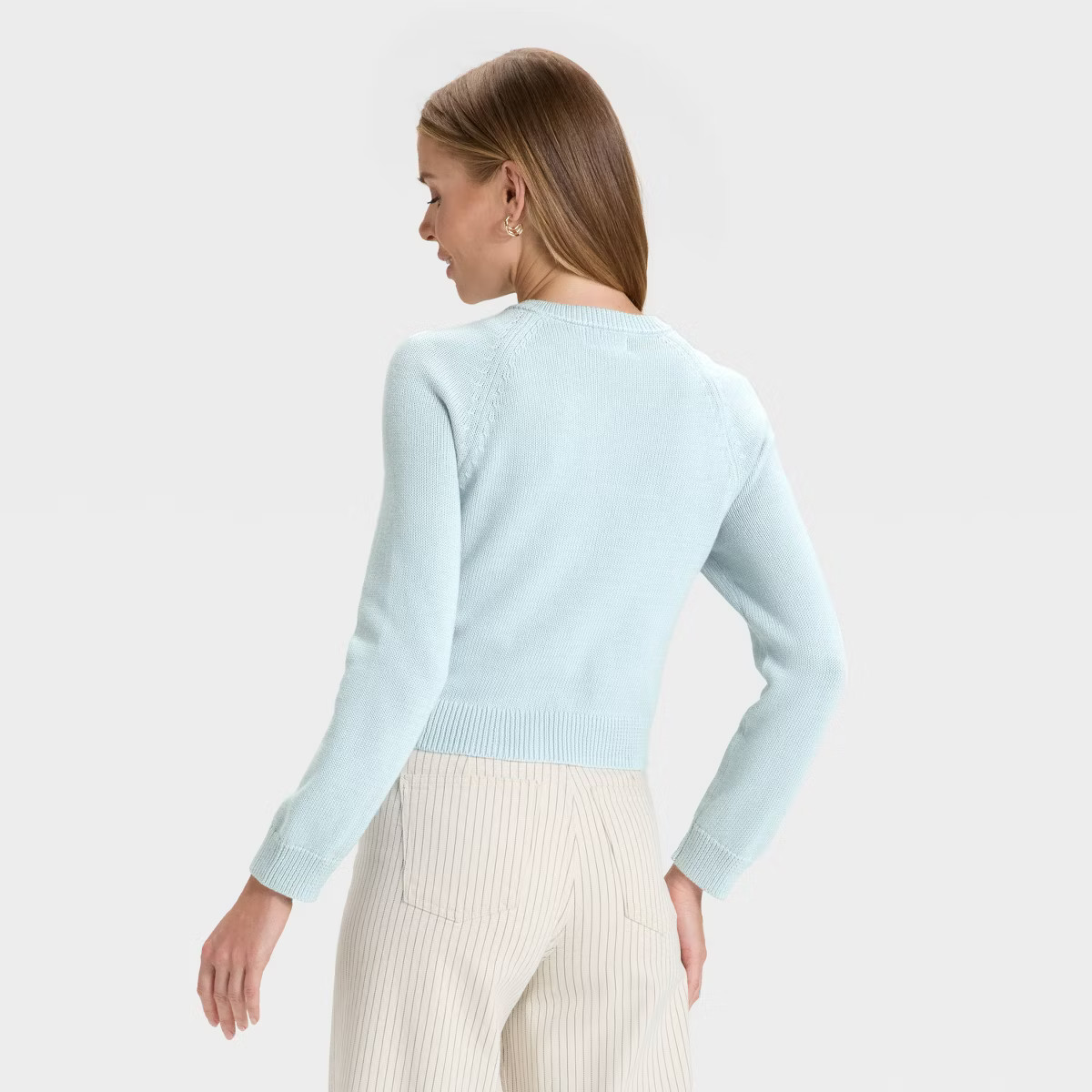 Women's Button-Down Cardigan - Universal Thread™ Blue M | Target