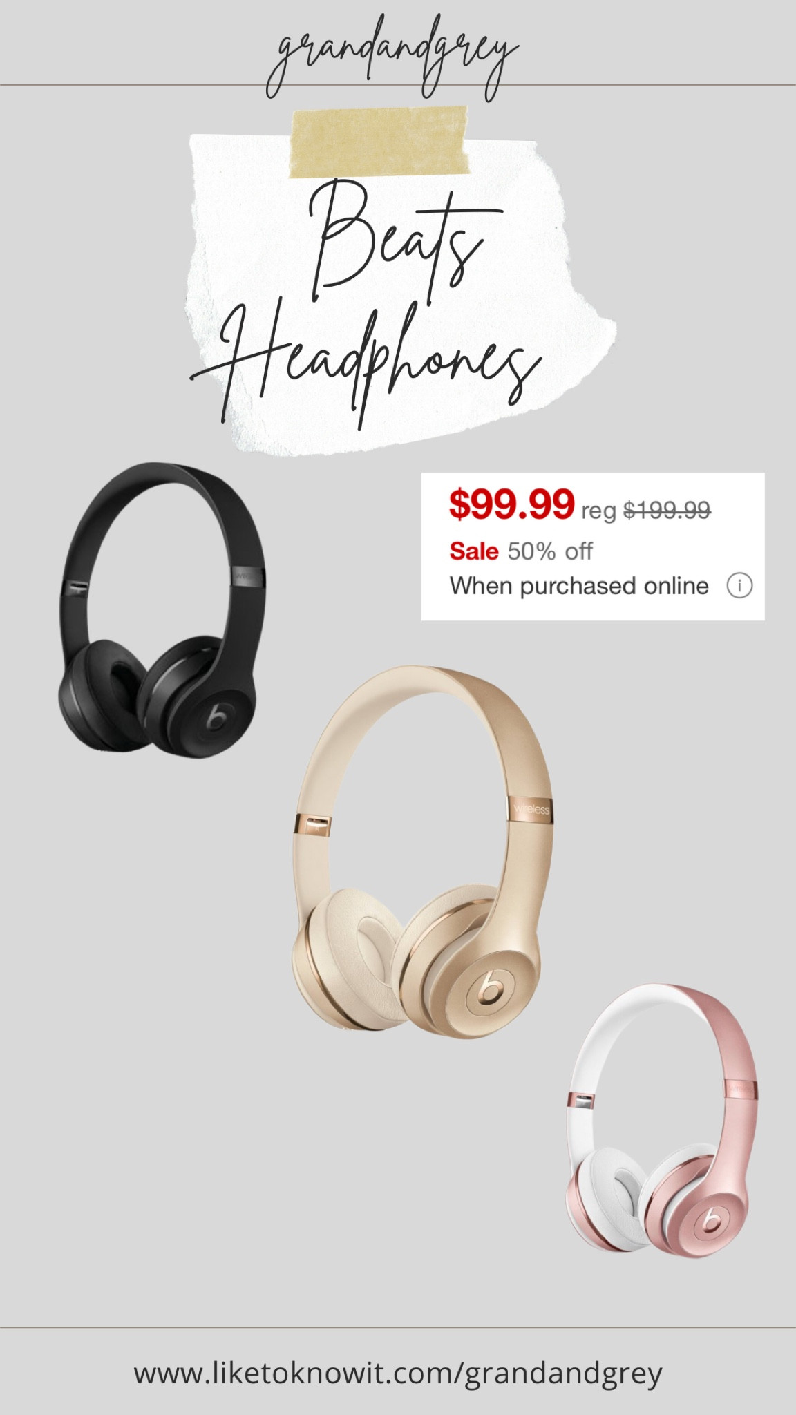 Wireless Beats headphones for 50% off!!! Great for kids iPads or for yourself 😊

#LTKfindsunder100 #LTKsalealert #LTKHoliday