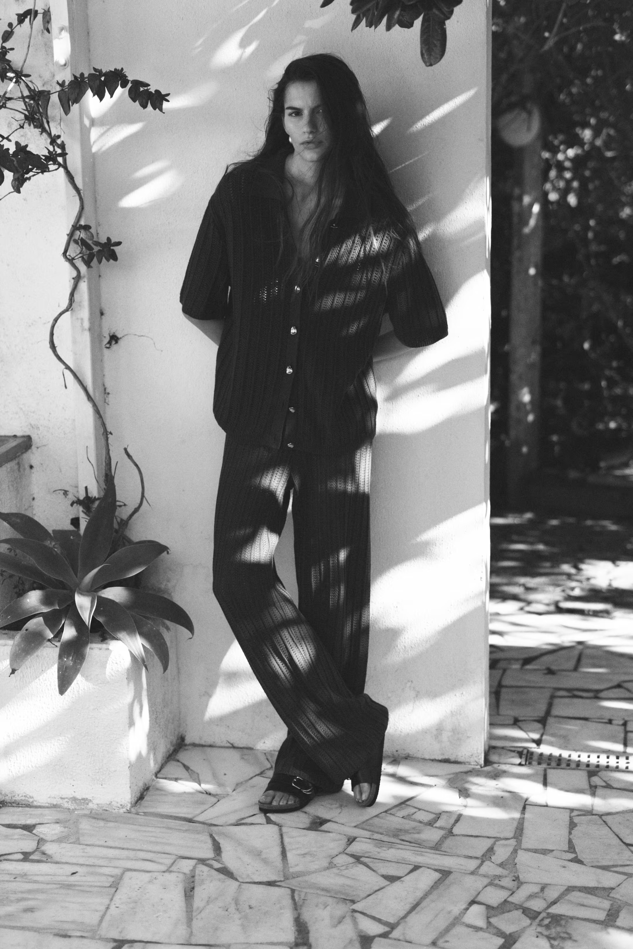 Crochet-look cardigan | H&M (UK, MY, IN, SG, PH, TW, HK)