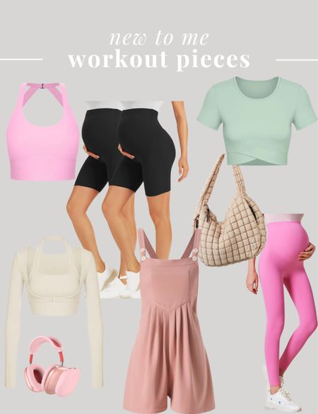 New to me bump-friendly workout pieces!