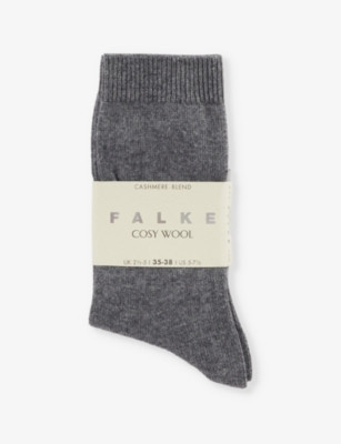 Cosy Wool brand-print knit socks | Selfridges