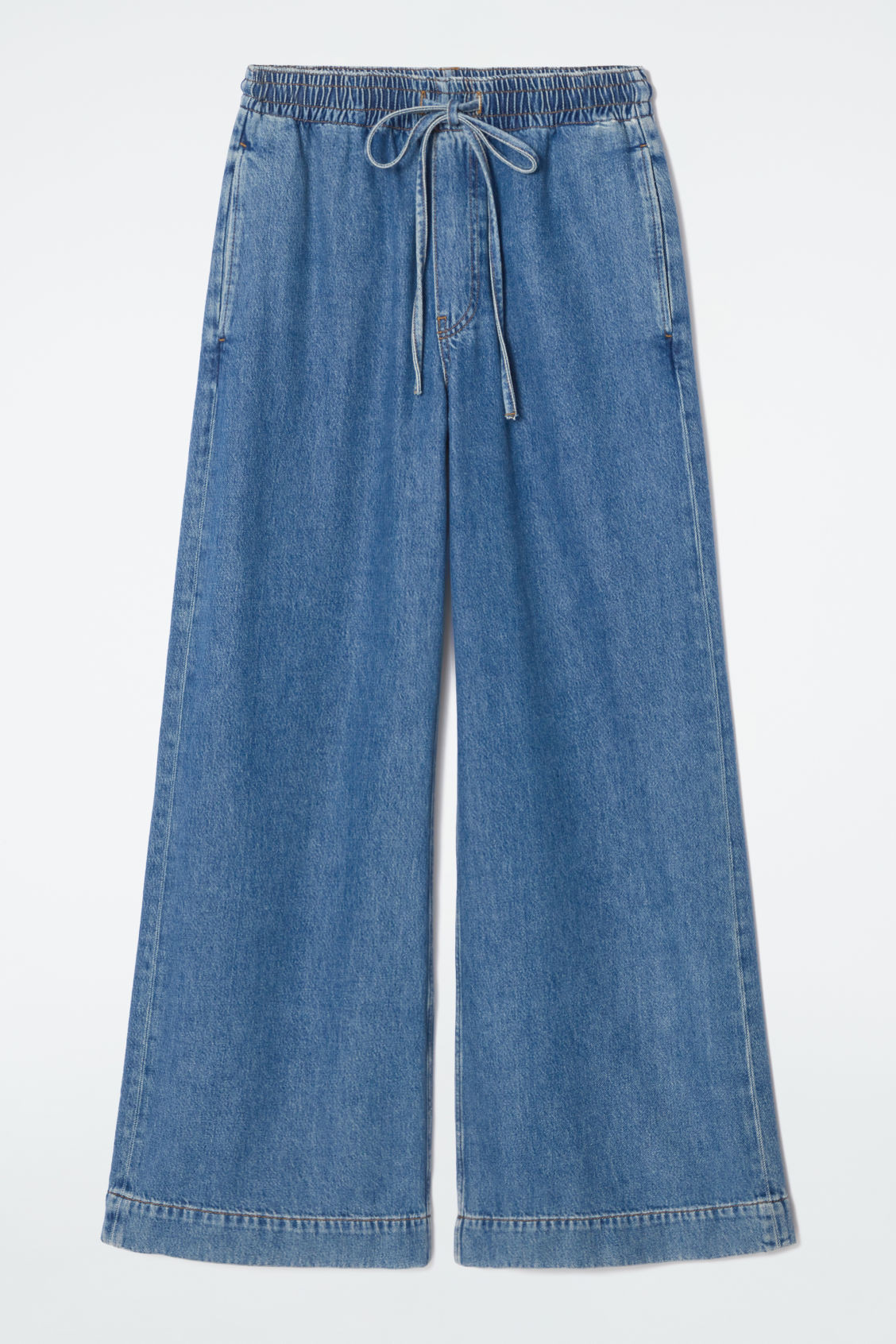 WIDE-LEG FLUID DENIM PANTS | COS (US)