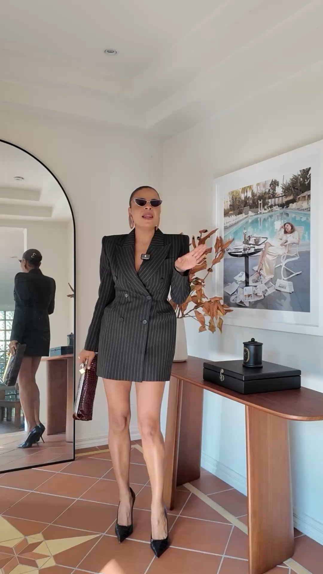 Hourglass Blazer Dress 