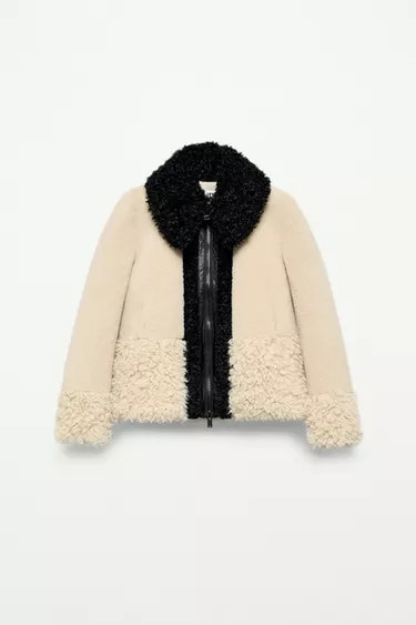 FAUX FUR PATCHWORK JACKET - THE ITEM ZARA WOMAN | Zara US