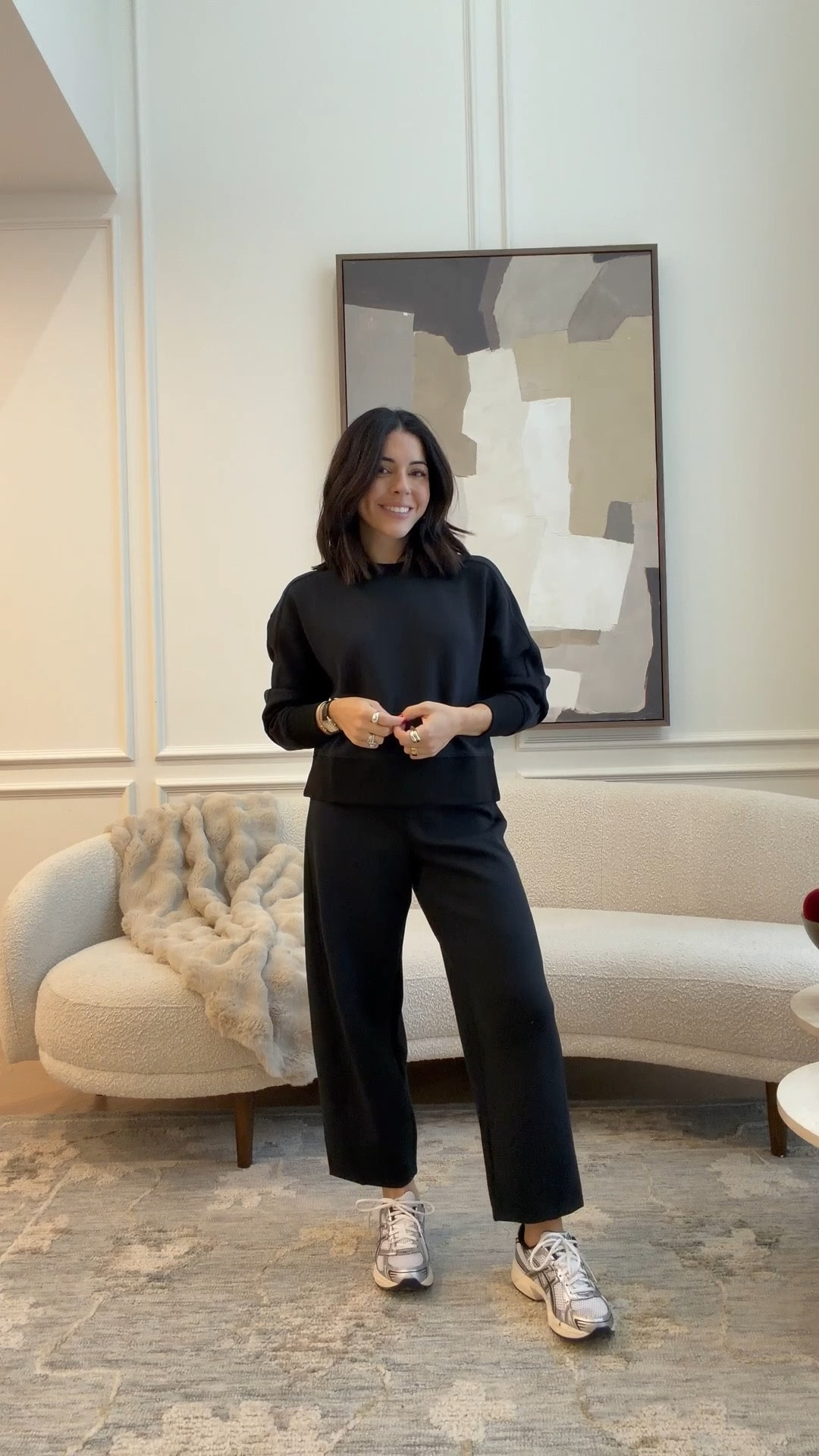 Would you believe me if I told you I was wearing @spanx AirEssentials??? They just launched AirEssentials Luxe- they are so versatile, perfect for the office but also comfortable enough to wear on a plane! Use code GIULIANIXSPANX for 15% off (new members) + free shipping! 

#spanxpartner
Wearing XS in both 

#LTKsale #LTKtravel #LTKworkwear