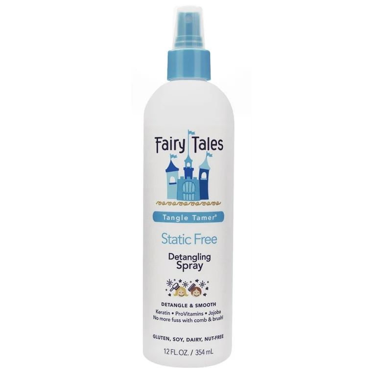 Fairy Tales Tangle Tamer Static-Free Moisturizing Kid's Leave-in Detangling Spray with Keratin, P... | Walmart (US)
