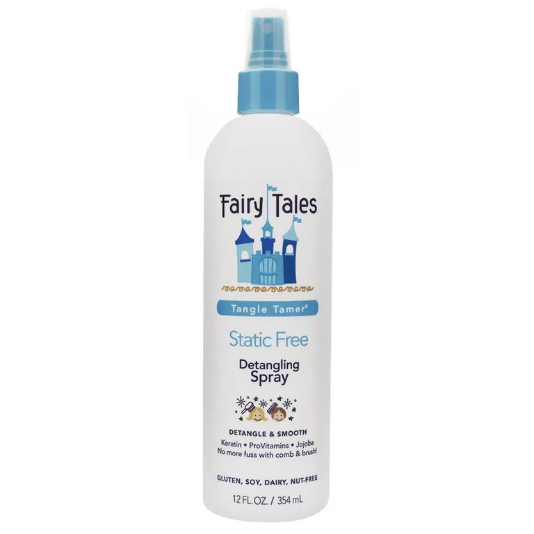 Fairy Tales Tangle Tamer Static-Free Moisturizing Kid's Leave-in Detangling Spray with Keratin, P... | Walmart (US)