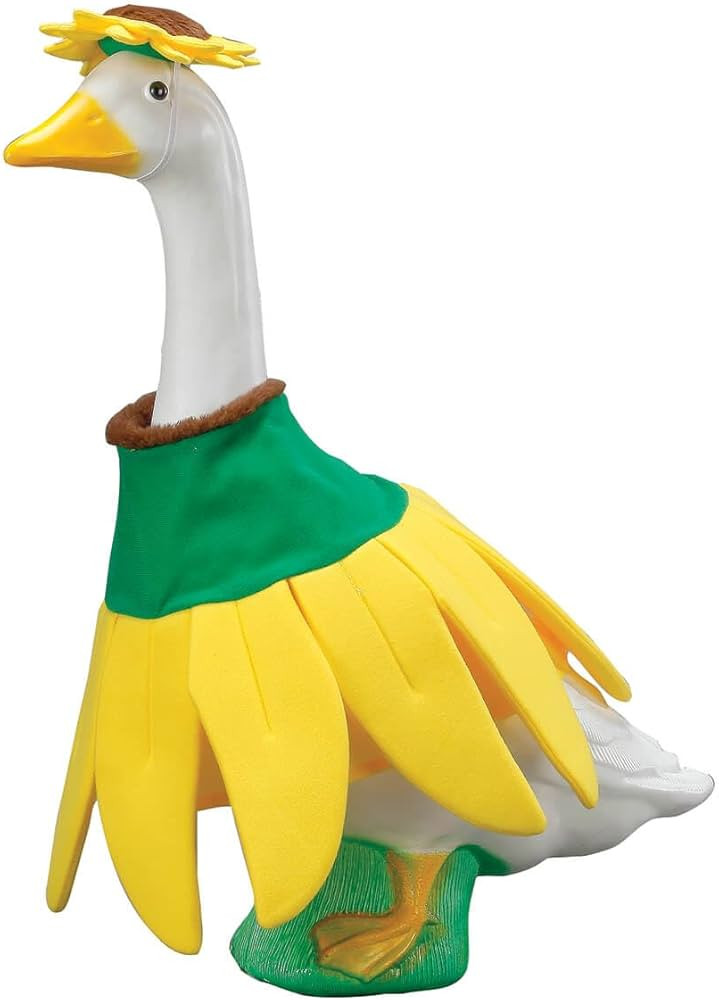 Fox Valley Traders Gaggleville Sunflower Goose Outfit, Fits Large 23" H Statue | Amazon (US)