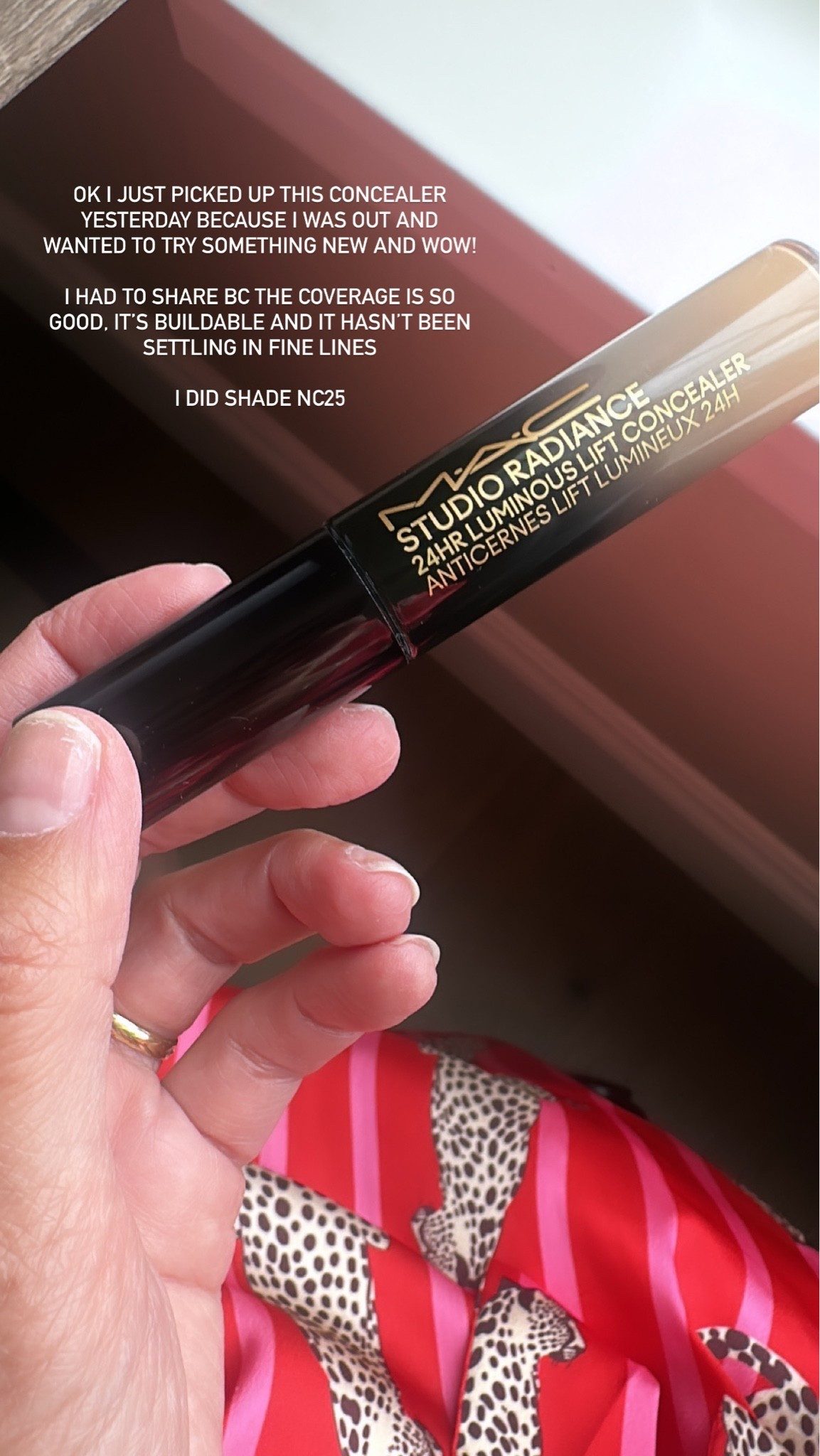 This concealer is so good!
