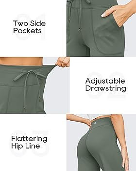 G4Free Wide Leg Pants for Women Yoga Pants High Waist Sweatpants with Pockets Stretch Lounge Pant... | Amazon (US)