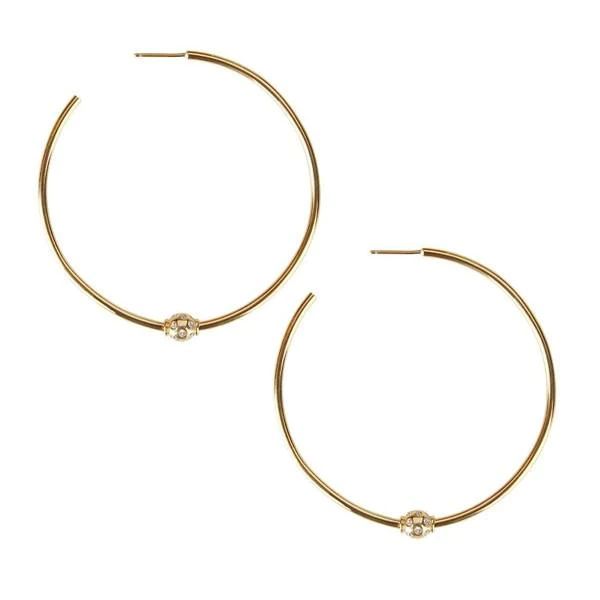 Briley Gold Hoops | Chelsea Charles Jewelry