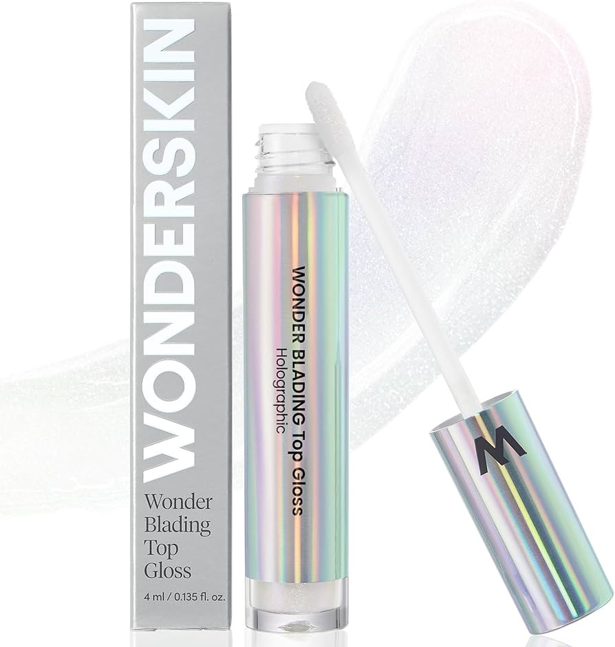 Wonderskin WONDER BLADING Top Gloss - Lip Gloss, High Shine Finish, Hydrating Lip Gloss, Lip Make... | Amazon (US)