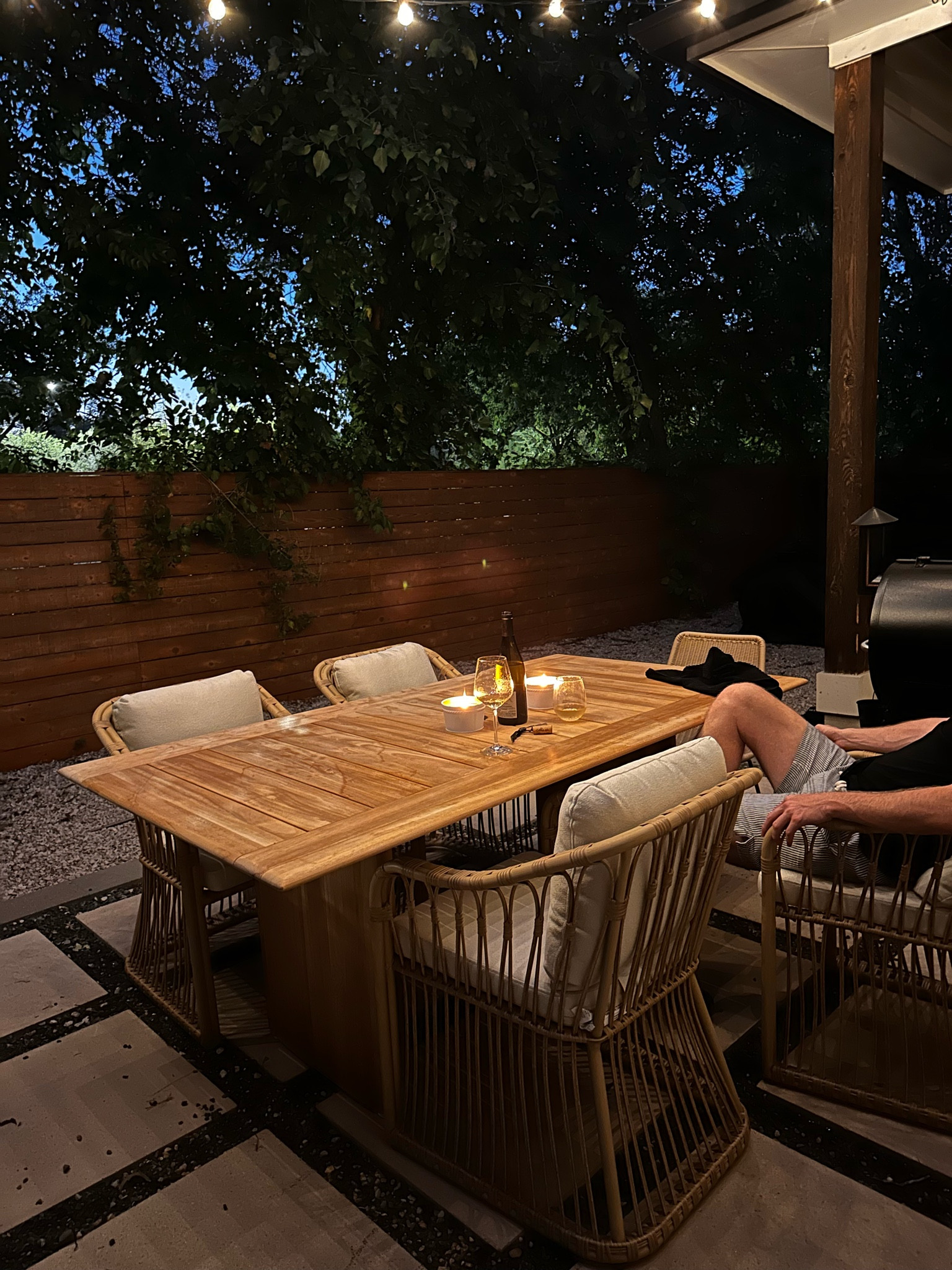 The perfect patio set up 

#LTKhome #LTKstyletip