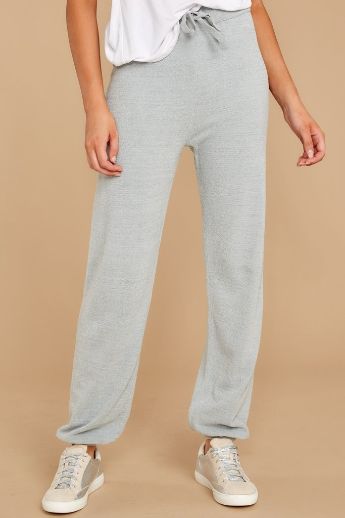 CozyChic Ultra Lite® Blue Water Track Pants | Red Dress 