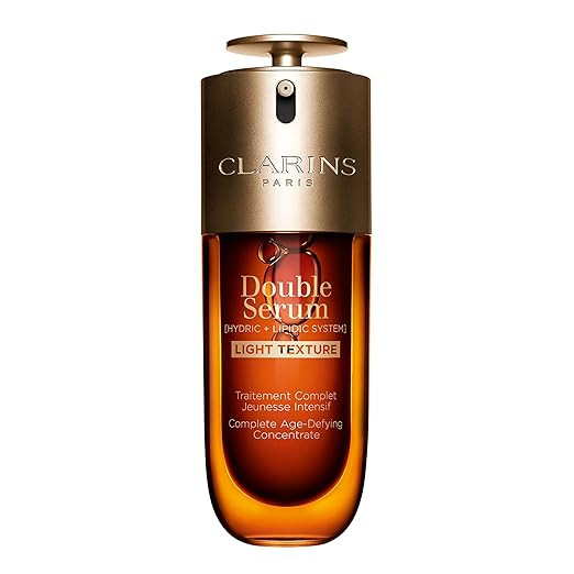 Clarins DOUBLE SERUM LIGHT TEXTURE | Anti Aging Serum | Visibly Firms, Smoothes, Boosts Radiance ... | Amazon (US)