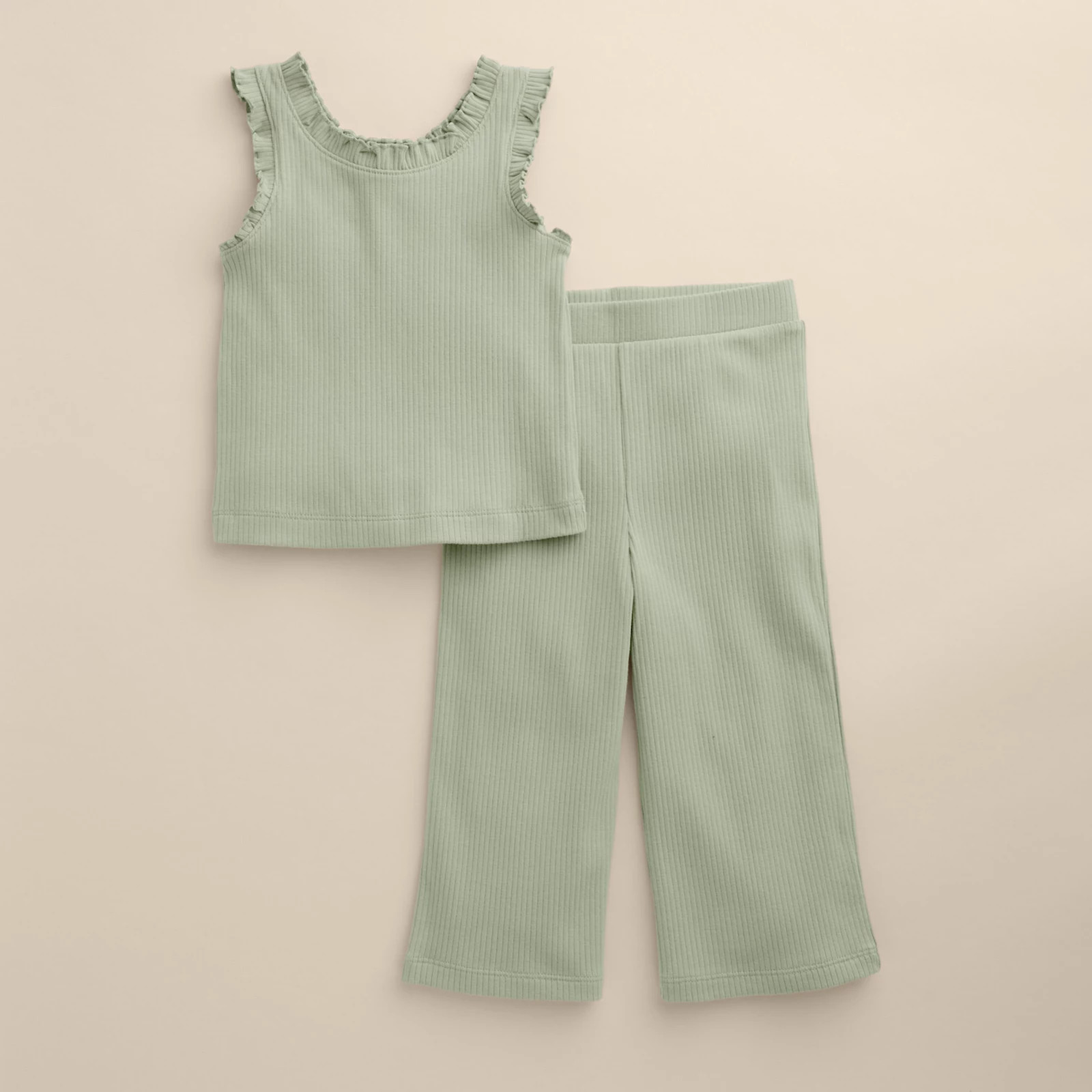 Baby & Toddler Little Co. by Lauren Conrad 2-pc. Essential Tank & Wide Leg Bottom Set | Kohl's