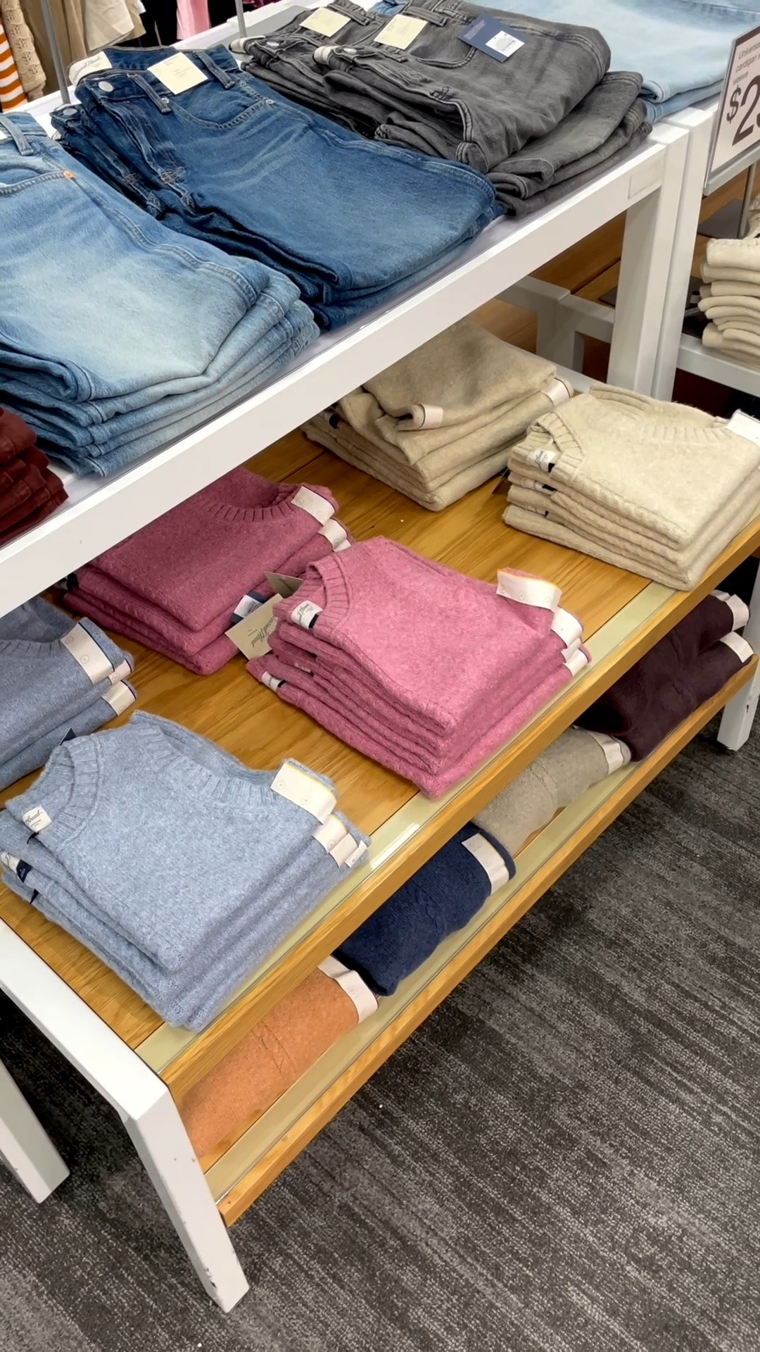 Some of these Target arrivals are already on sale 🍂 so if you’ve been eyeing these fall pieces, this is your sign to grab them.

I’m especially loving the sweater vests because they work as standalone pieces now and are easy to layer later. The Wrangler denim is anything but basic and the kind of pair that gets compliments. The brown sweater dress is a true fall staple you can wear for work, family photos, Thanksgiving and beyond.

And the white boots? Game day now, country concert and pumpkin patch later. 🤎🏈

Save this for your fall shopping list, share it with your shopping bestie & follow for more Target finds. You must be following me for links to send automatically.

#TargetFinds #TargetStyle #FallFashion #FallOutfits #TargetShopping #TargetDeals #FallStyle #LTKFinds

@Target @levi @Wrangler

#LTKSeasonal #LTKSaleAlert #LTKootd
