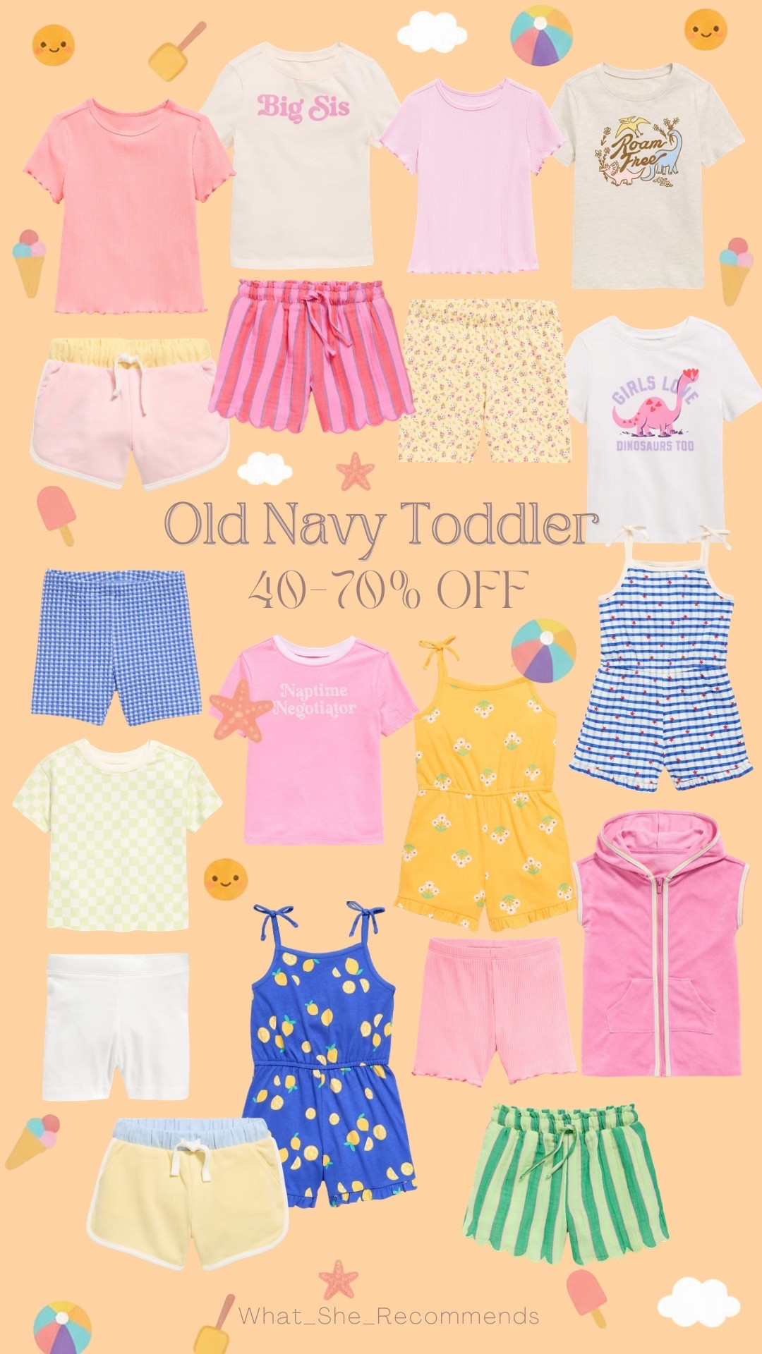 Such great quality and durability for the price, Old Navy has the cutest summer kids’ clothing right now! ☀️ 40-70% off these styles, and so easy to mix & match👇 

#LTKKids #LTKSaleAlert #LTKSwim