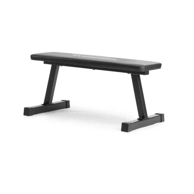 Weider Traditional Flat Bench with a Sewn Vinyl Seat, 460 lb. Weight Limit - Walmart.com | Walmart (US)