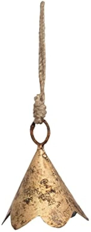 Creative Co-Op 5.5" Metal Bell Ornaments | Amazon (US)
