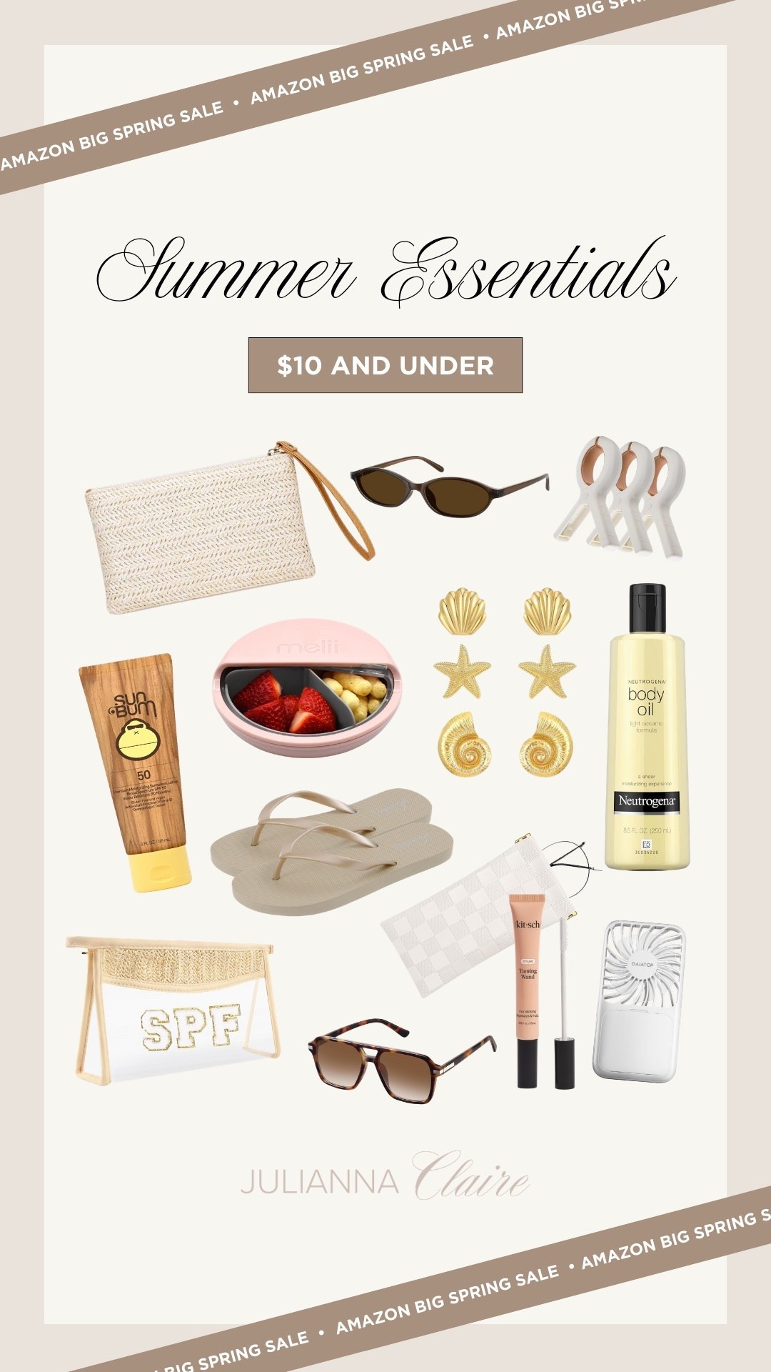 Amazon big spring sale summer essential sale finds! ☀️

#LTKTravel #LTKSwim #LTKSaleAlert