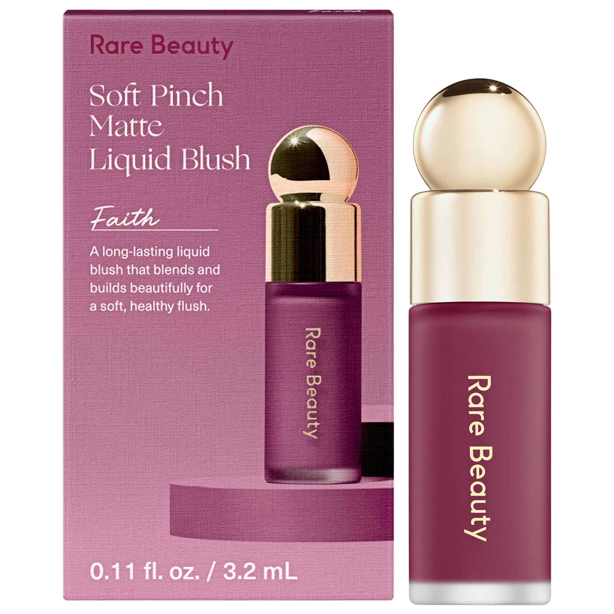 Rare Beauty by Selena Gomez Mini Soft Pinch Liquid Blush Faith 0.11 oz/3.2 mL | Sephora (US)