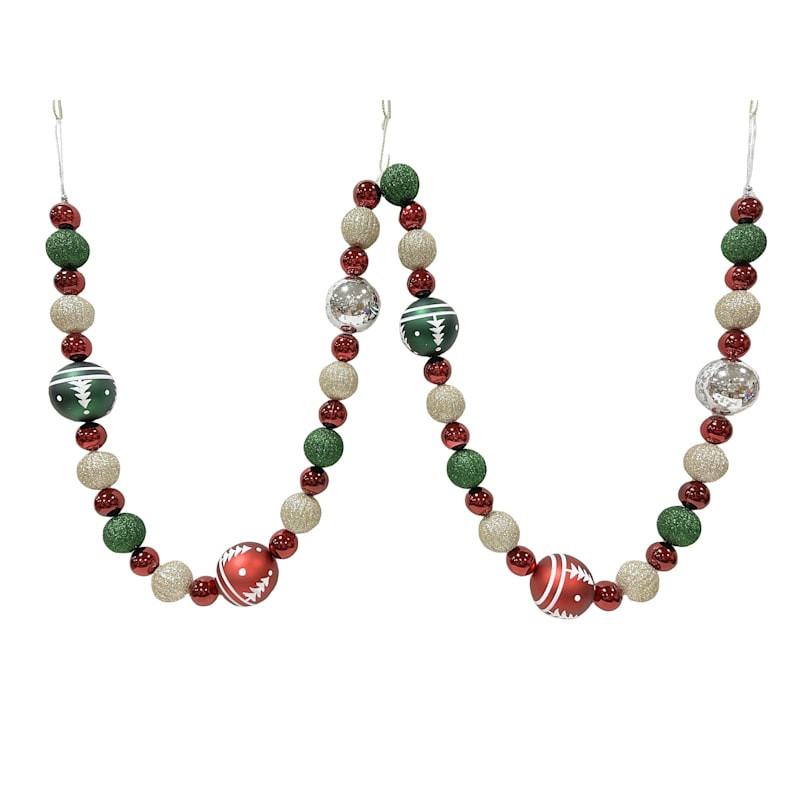 Mini Ornament Garland, 64" | At Home