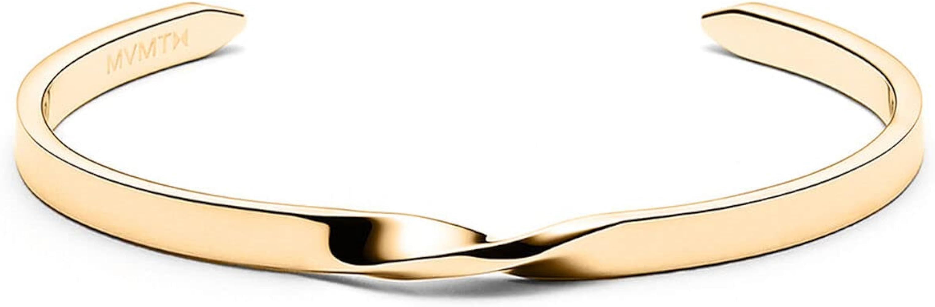MVMT Women's Twist Cuff Bracelet | Stainless Steel Open Cuff | Amazon (US)
