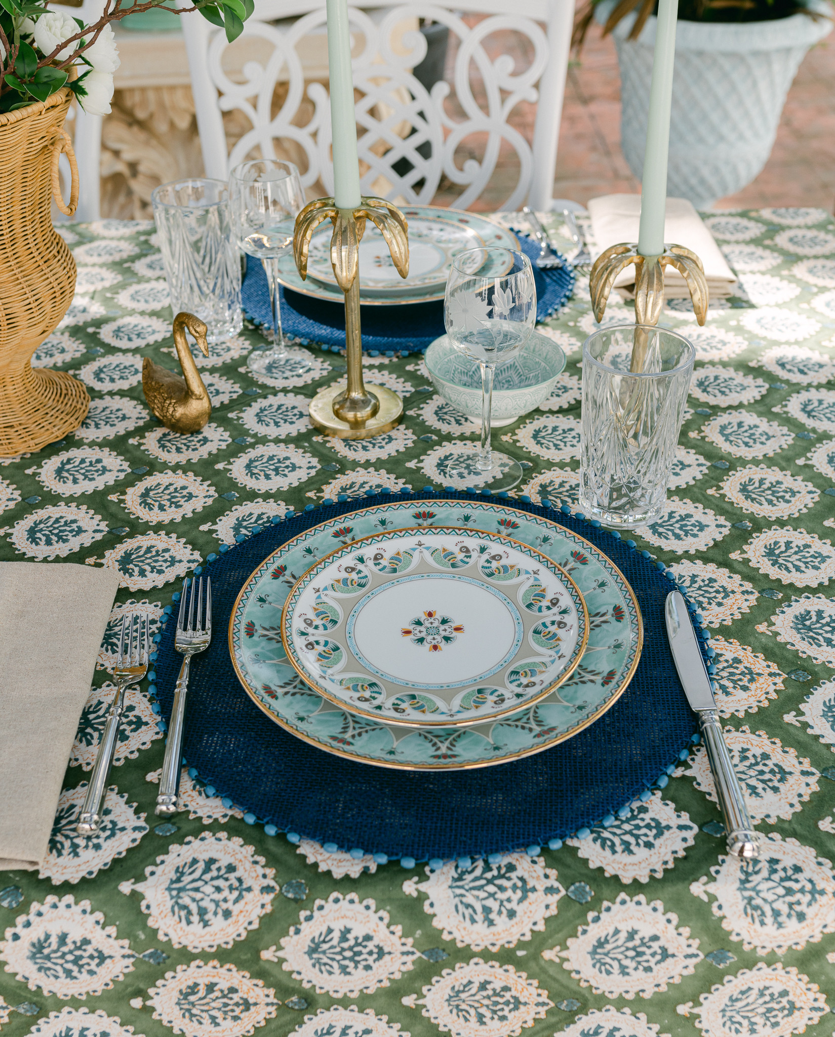 New favorites! These plates, rattan vase, and palm tree candle holders will be a staple in my home for 2025. I love the way they look together, and I can’t wait to use them for my son’s upcoming birthday brunch!
I'm also looking forward to mixing and matching them with my other patterns to create endless possibilities for entertaining.

What do you think of colorful plates? I love them!
 
#homedecor #tablescape #entertaining #newfinds #summertable 

 

#LTKFindsUnder50 #LTKHome #LTKSeasonal
