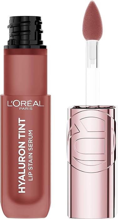 L'Oreal Paris Hyaluron Tint Lip Stain Serum, Long Lasting, Hydrating Lip Makeup Infused with Hyal... | Amazon (US)