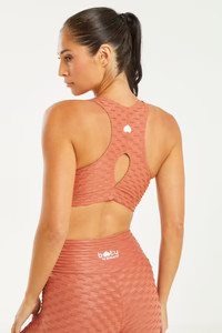 Chrome Deep V Top Blush (Final Sale) | Booty by Brabants