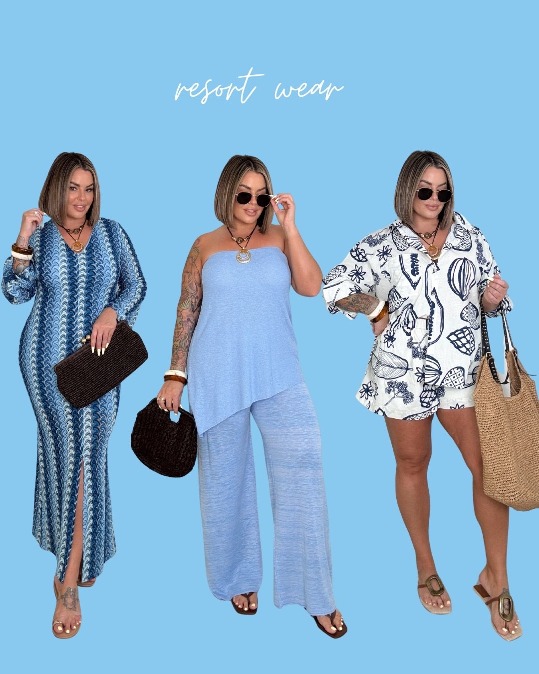 Dress L
Sets XL
The short set I could of done L





#LTKMidsize #LTKdayinmylife #LTKSpringSale