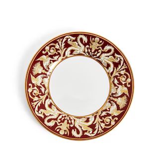 Renaissance Red Plate 9.1inch Florentine Accent | Wedgwood | Wedgwood