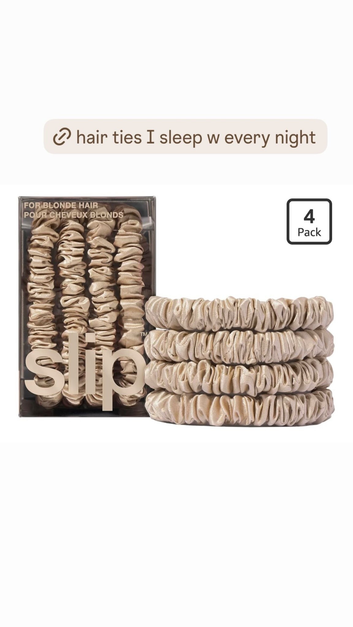 The silk hair ties I sleep with every night!

#LTKSaleAlert #LTKBeauty #LTKselfcare