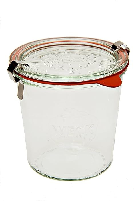 Weck 742 Mold Jar - .5 Liter, Set of 6 | Amazon (US)