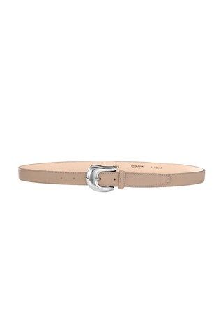 AUREUM Statement Buckle Belt in Etain & Silver from Revolve.com | Revolve Clothing (Global)