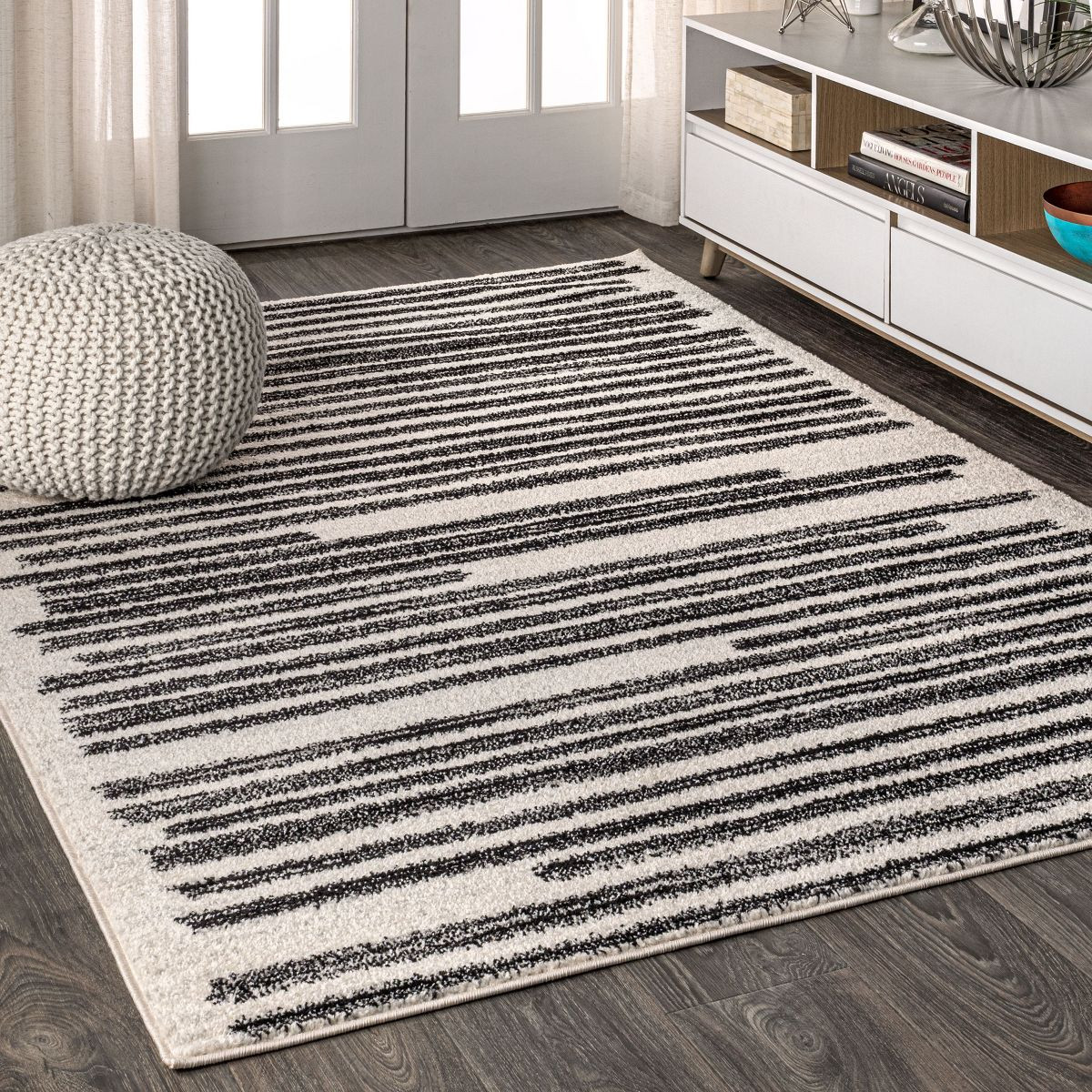 Khalil Modern Berber Stripe Indoor Area Rug - JONATHAN Y | Target