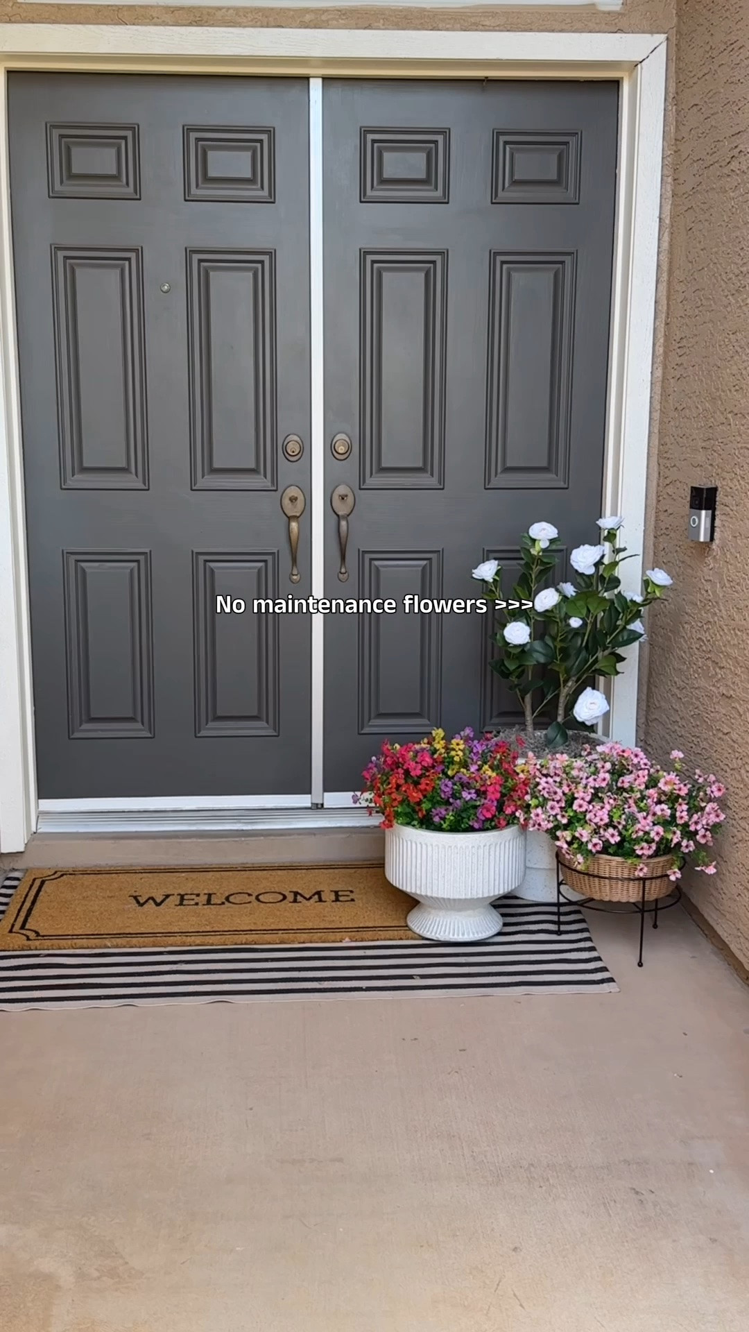 AZ summers are so brutal it’s impossible to keep any plants alive! I love a no maintenance porch with these faux flowers that look perfect all season long!

#LTKHome #LTKSeasonal