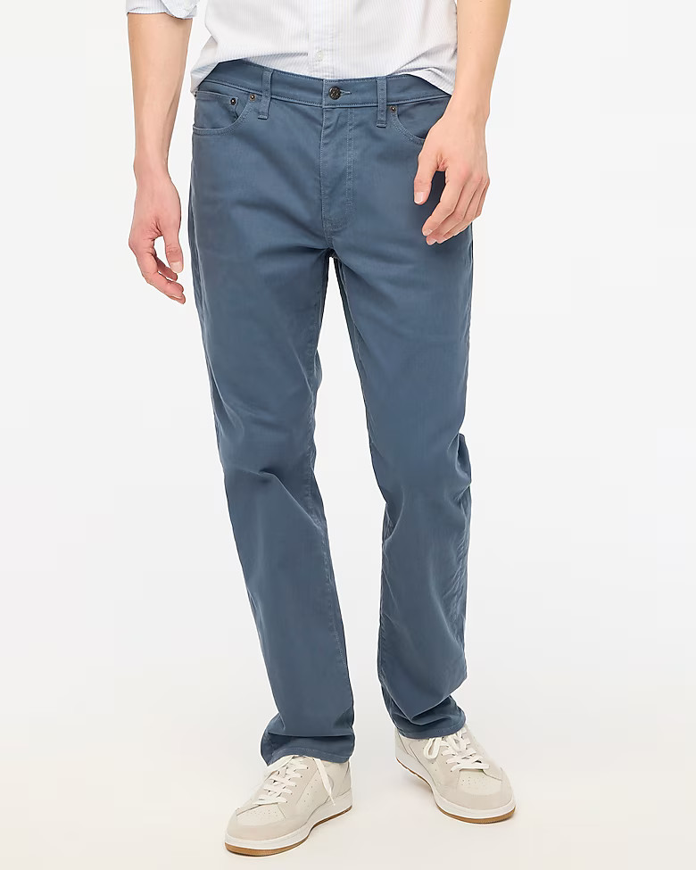 Slim-fit garment-dyed five-pocket pant | J.Crew Factory