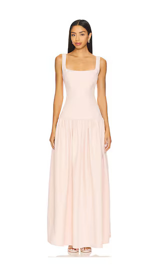 Aria Maxi Dress in Light Pink | Revolve Clothing (Global)
