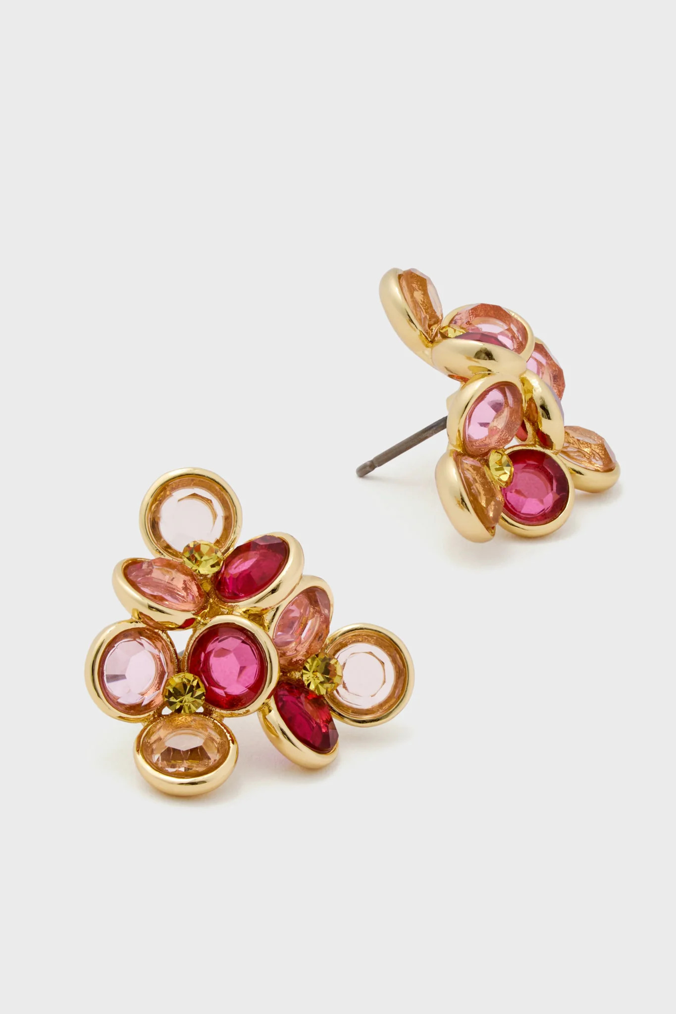 Pink Crystal Mava Earrings | Tuckernuck (US)