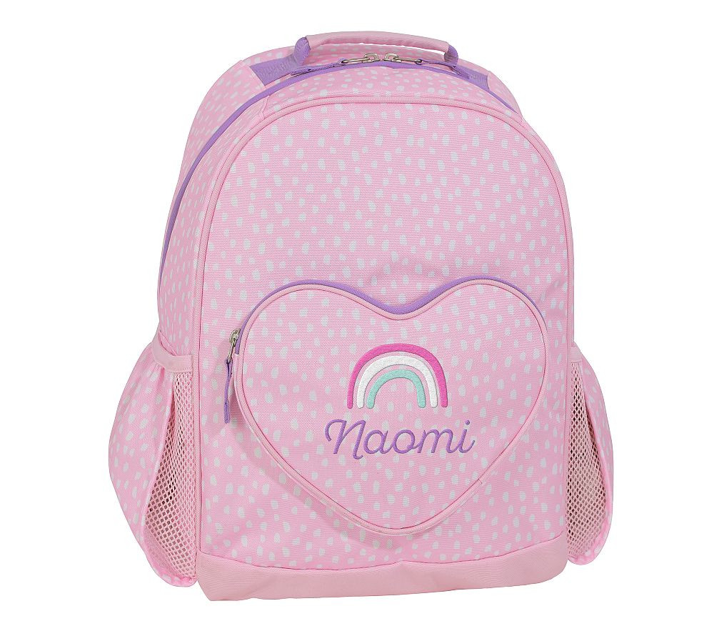 Pink Brushstroke Dot Mackenzie Backpack | Pottery Barn Kids