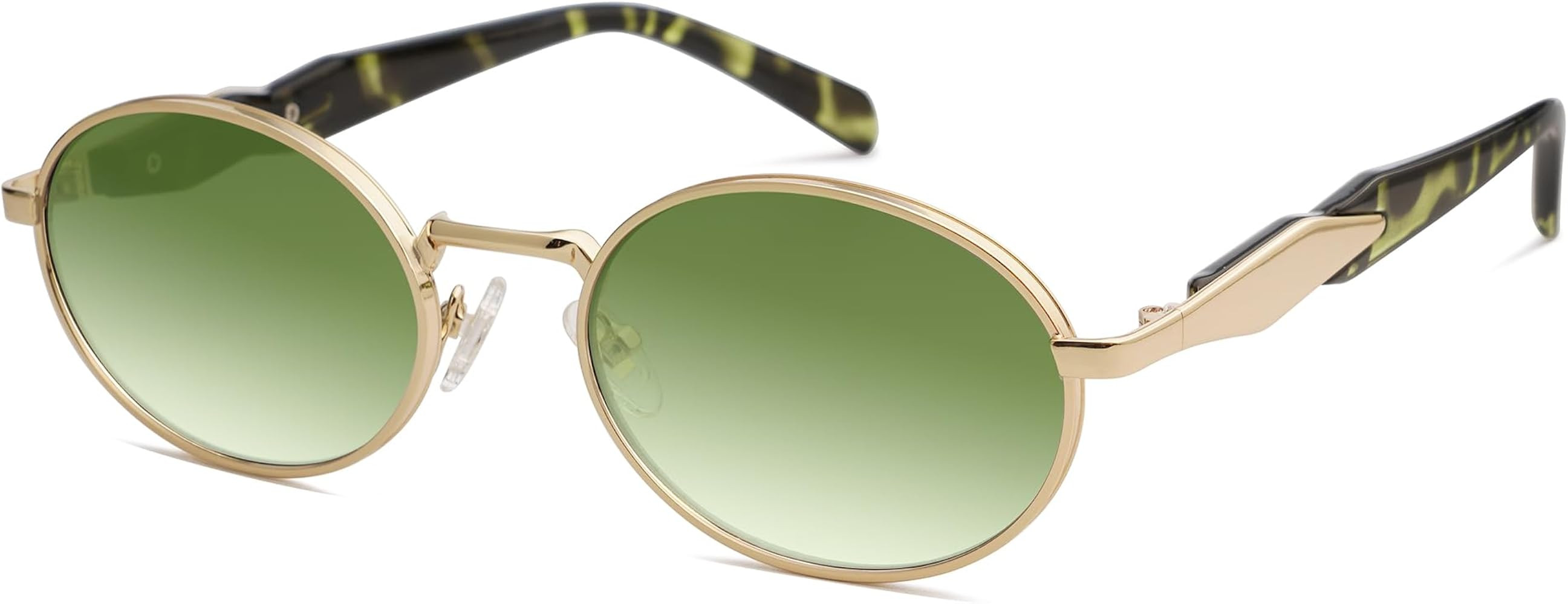 SOJOS Retro Oval Sunglasses for Women Men Trendy Sun Glasses Designer Inspired Classic Shades UV4... | Amazon (US)