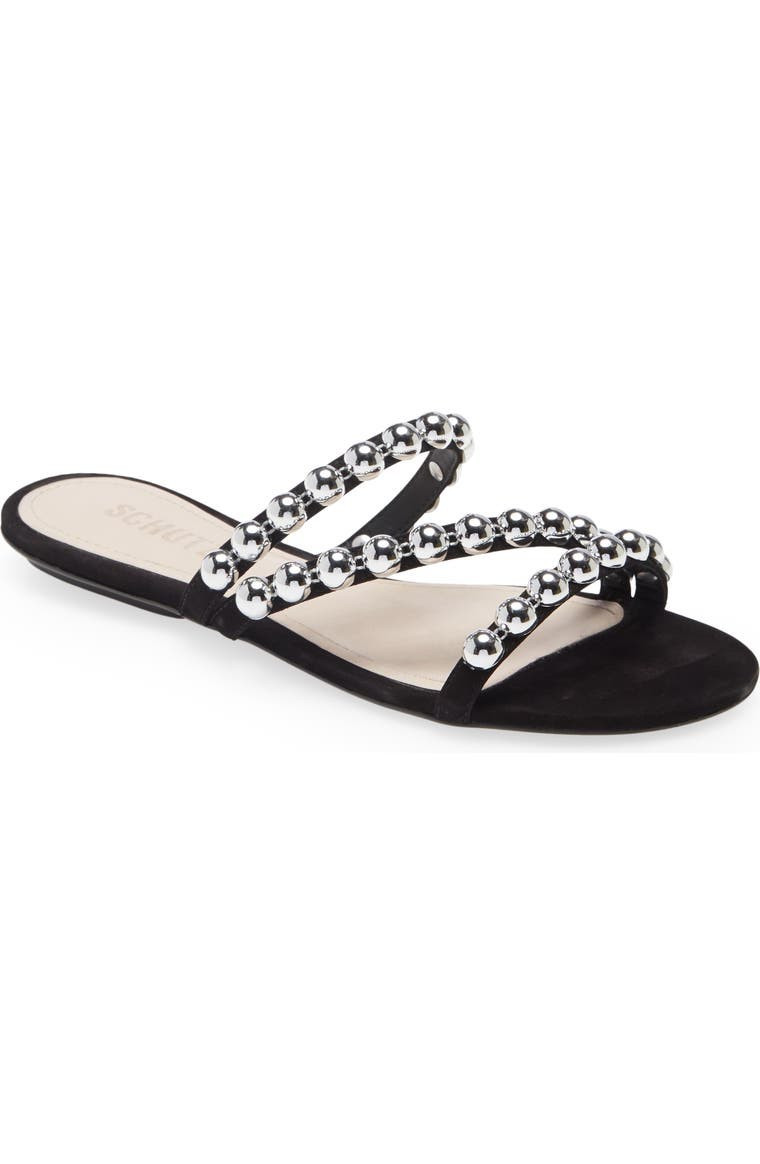 Aurelia Embellished Strappy Slide Sandal | Nordstrom