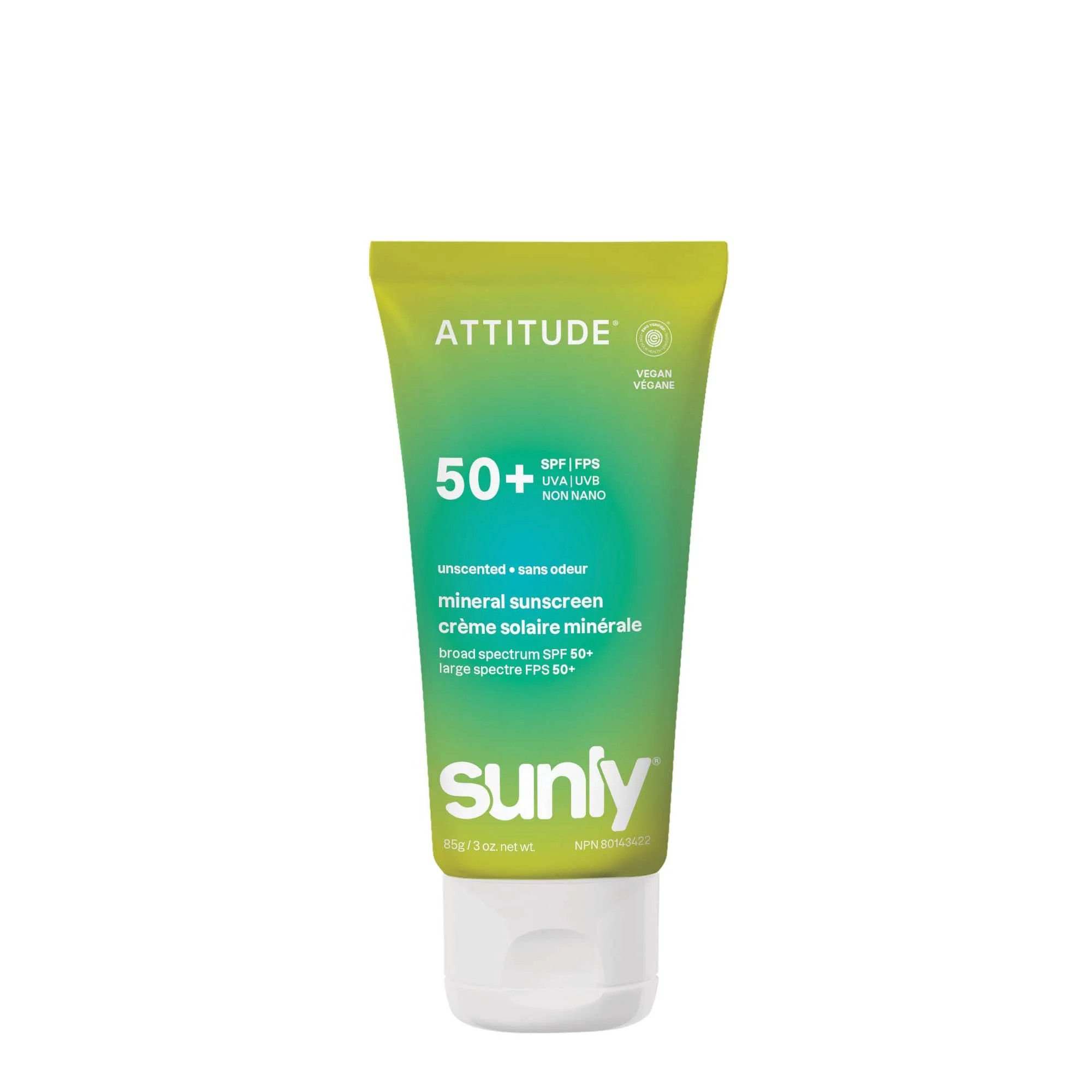 Mineral Sunscreen - Spf 50 | ATTITUDE Living