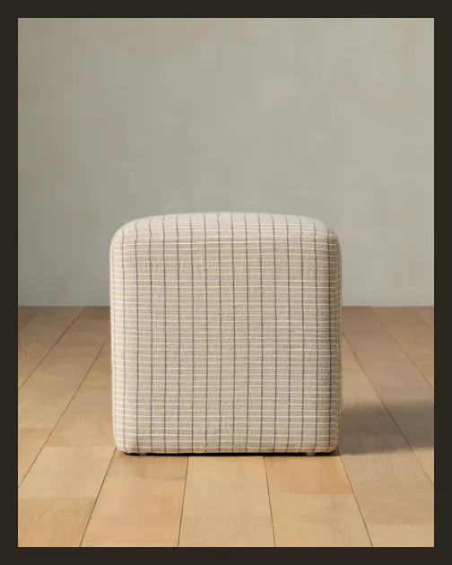Jae Cube Stool | Joon Loloi | Joon Loloi