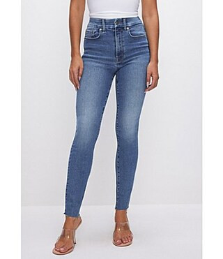 Good American Always Fits Good Waist Denim Ultra High Rise Skinny Jeans - A (00-4) | Dillard's